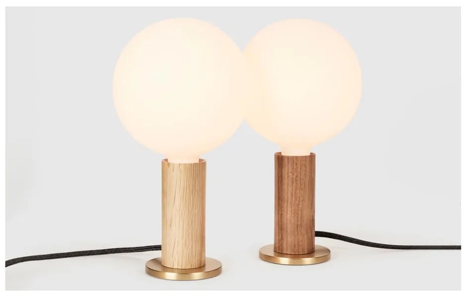 Lampa stołowa w naturalnym kolorze ze ściemniaczem (wys. 28 cm) Knuckle – tala