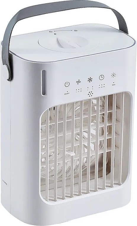 Przenośna Chłodnica Powietrza, SucceBuy 4 w 1 Przenośna Klimatyzacja ze Zbiornikiem na Wodę o Pojemności 700 mL