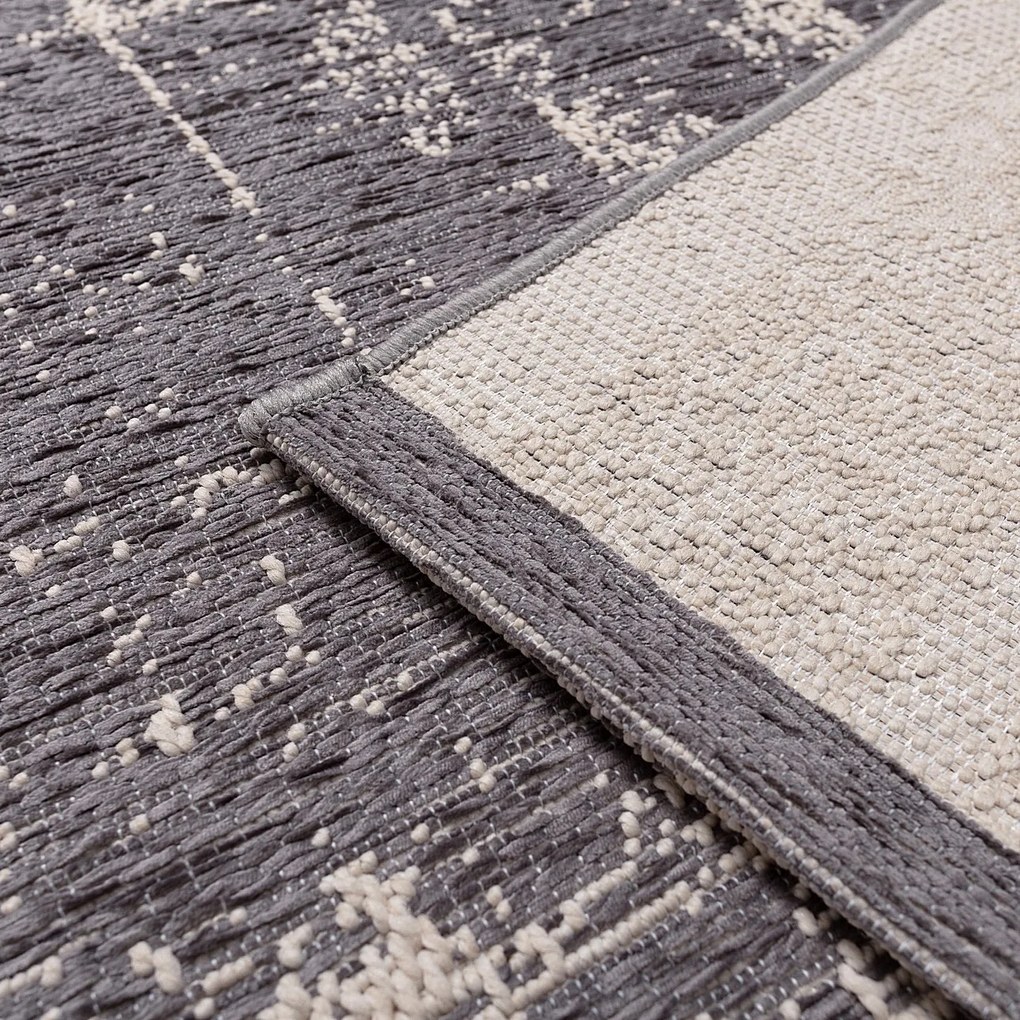 Dywan Velvet beige/dark grey 200x290cm