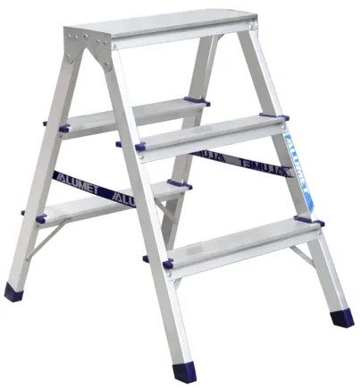 Alumet AD 7203 Aluminiowe stopnie dwustronne, 2x 3stopnie, 60 cm
