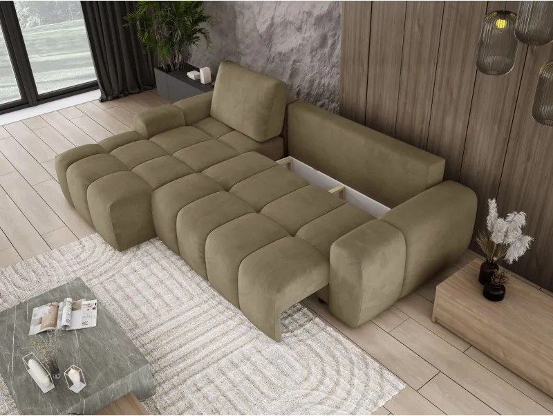 Narożnik MAILO system DL z pojemnikiem i funkcją spania WERSAL