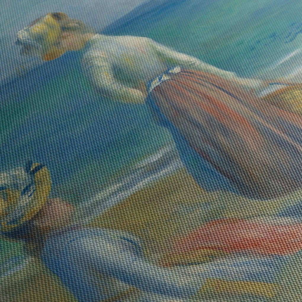 Obraz - Auguste Renoir, Figures on the Beach, reprodukcje (170x50 cm)