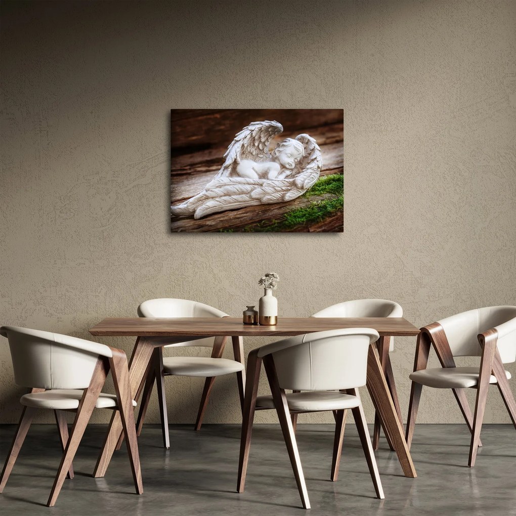 Obraz - Śpiący anioł (70x50 cm)