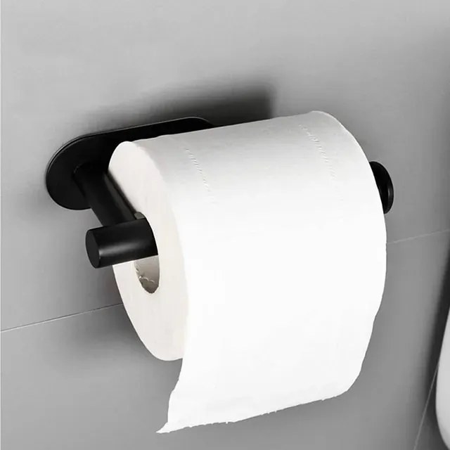 Czarny metalowy uchwyt na papier Z5-S09