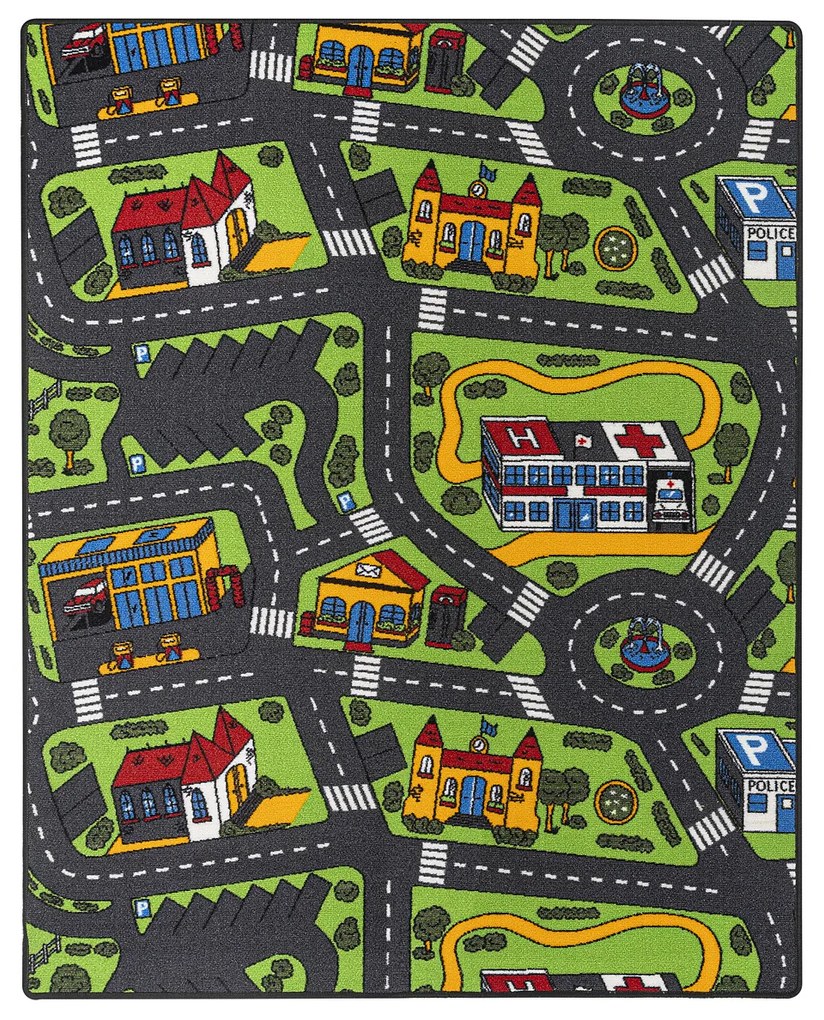 Vopi Dywan dziecięcy City life, 133x165 cm, 133 x 165 cm, 133 x 165 cm