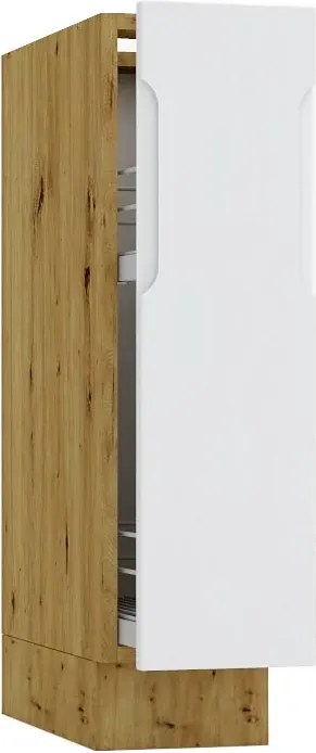 Szafka cargo 20 cm dąb artisan + szary L4-R19