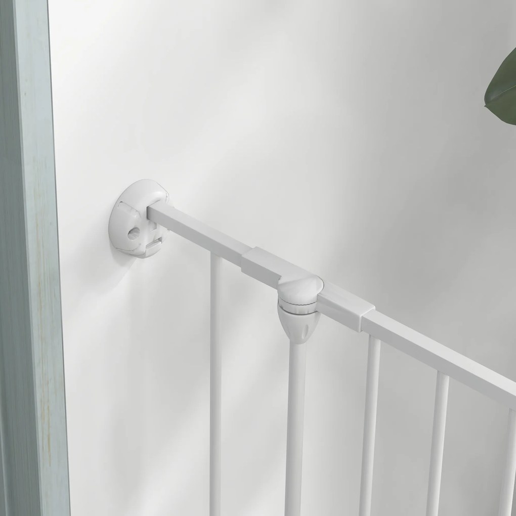 PawHut Modularny wybieg dla szczeniąt Łatwa konfiguracja Biały 123x102x90cm | Aosom PL