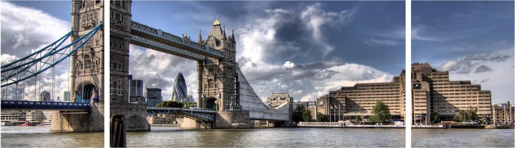 Obraz -  Tower Bridge w Londynie (170x50 cm)