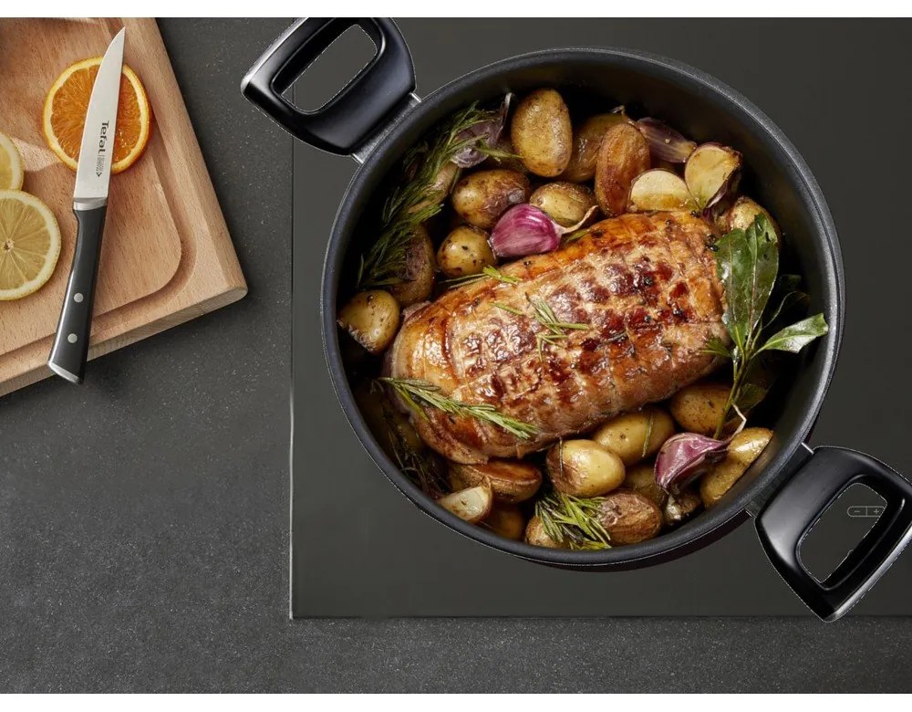 Garnek z pokrywką z nieprzywierającą powierzchnią 5,2 l Unlimited G2554672 – Tefal