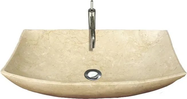Umywalka z kamienia - marmur polerowany