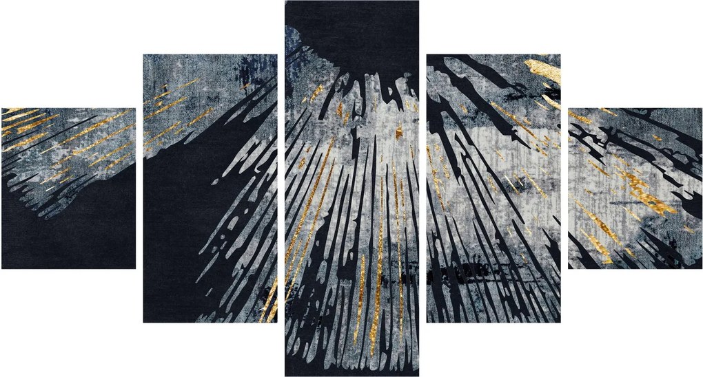 Obraz - Abstrakcja (125x70 cm)