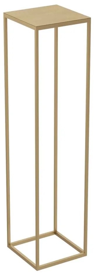 Stojak na kwiaty 100x24 cm, złoty