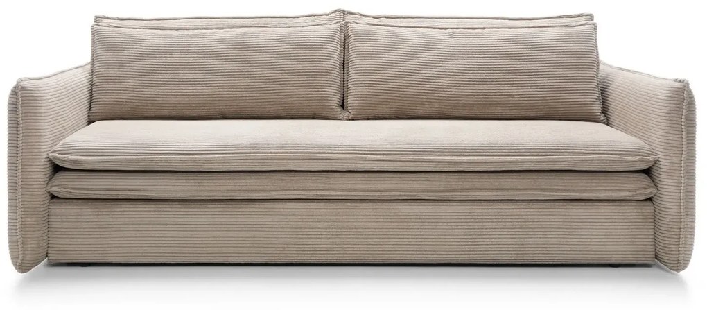 Sofa rozkładana LUNA SLIM beżowa PIASKI Meble