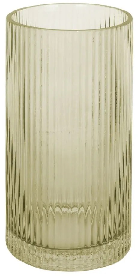 Zielony szklany wazon PT LIVING Allure, wys. 20 cm