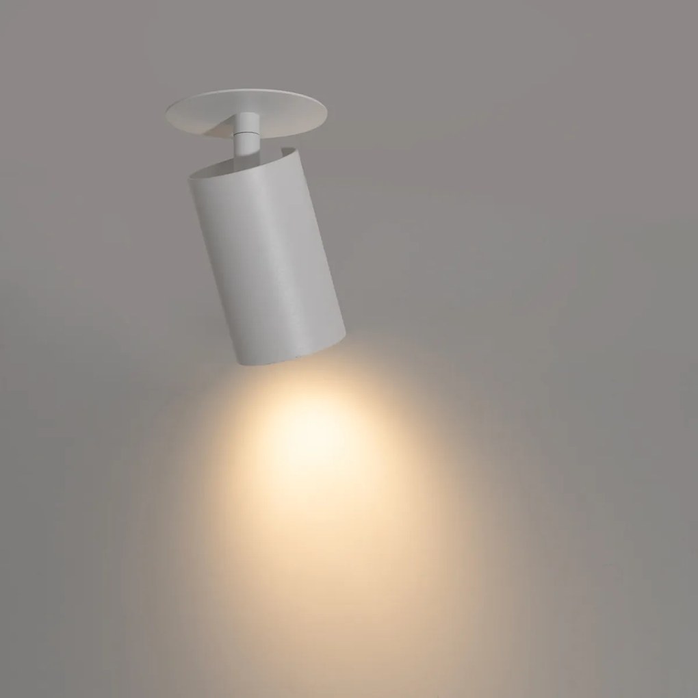 Nowoczesny wpuszczany reflektor biały GU10 50 mm - Chels