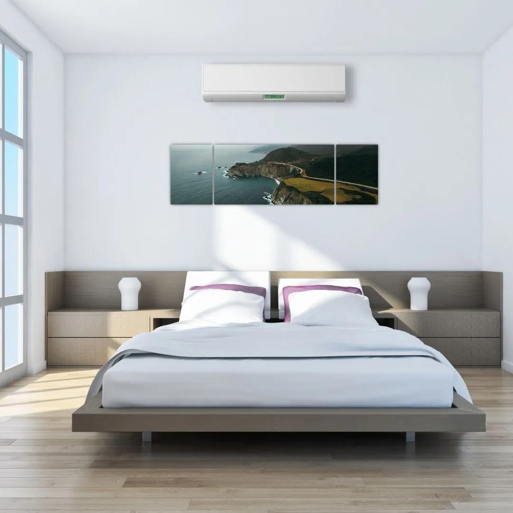 Obraz - Klif w oceanie (170x50 cm)