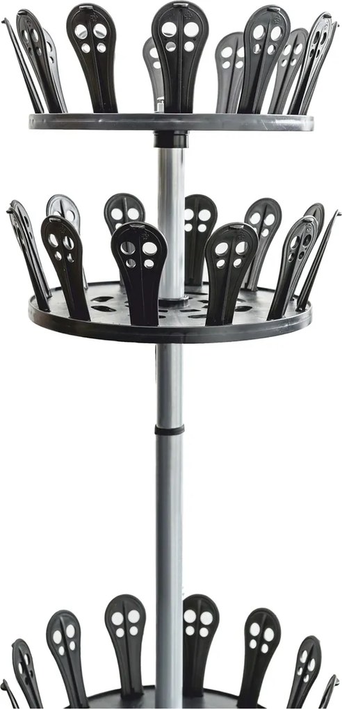 Stojak na buty, obrotowy, 30 par