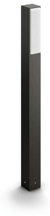 Philips Stratosphere UltraEfficient zewnętrznalampa kolumnowa LED 3,8W 2700K, antracytowa