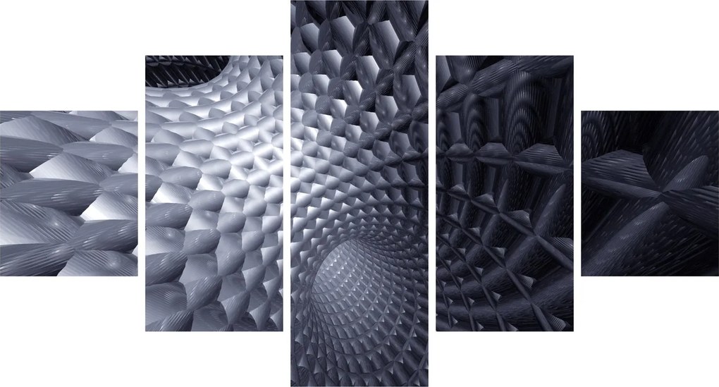 Obraz - Abstrakcja 3D (125x70 cm)