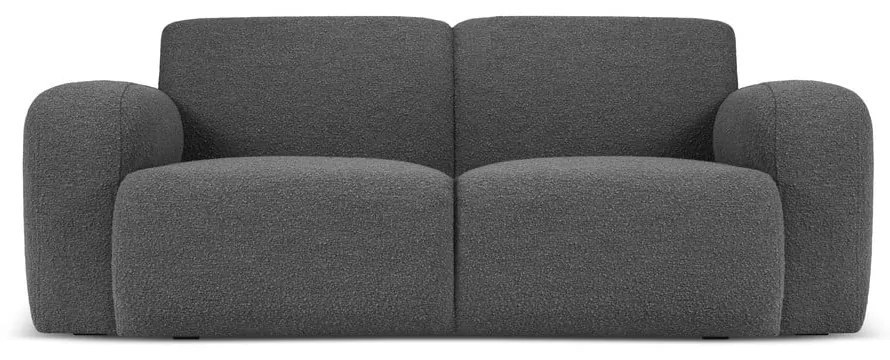 Ciemnoszara sofa z materiału bouclé 170 cm Molino – Micadoni Home