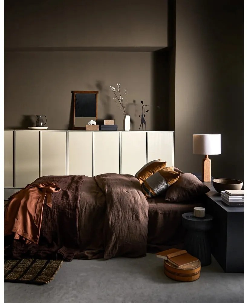 Kremowa szafa modułowa z litego drewna sosnowego 150x110 cm Daily – vtwonen