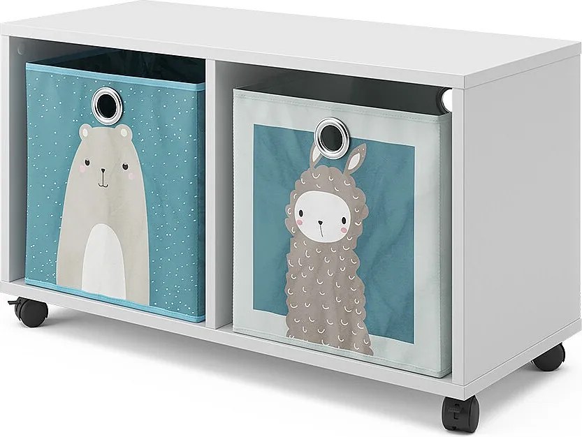 Półka dla dzieci biały 72x30.8x42.4