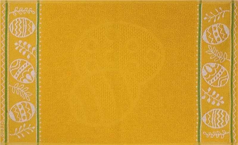 Ręcznik świąteczny Greno Easter 30x50 żółty GRENO