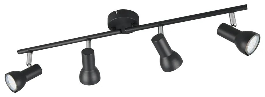 Czarna lampa punktowa ø 8 cm Cantar – Reality