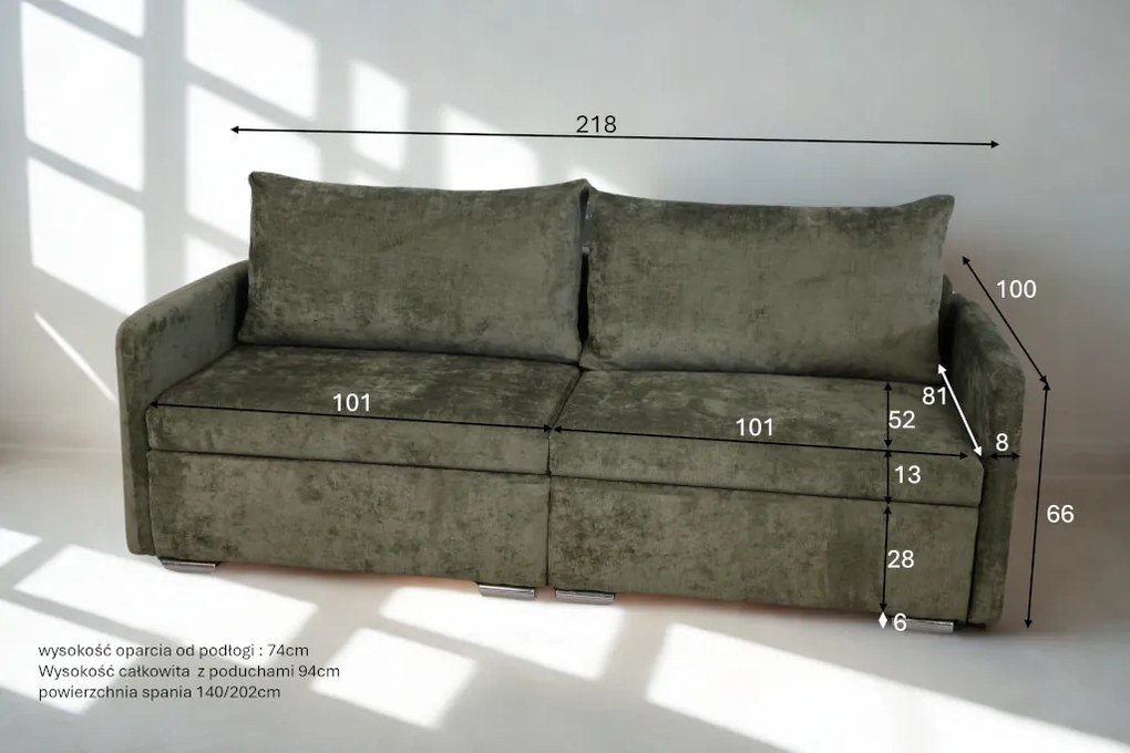 Kanapa, Sofa Prime, sprężyny faliste