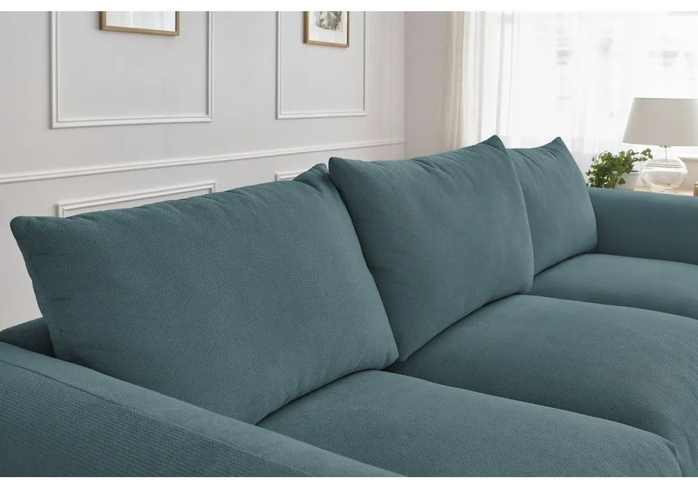 Niebieska sofa 265 cm Ernest – Bobochic Paris