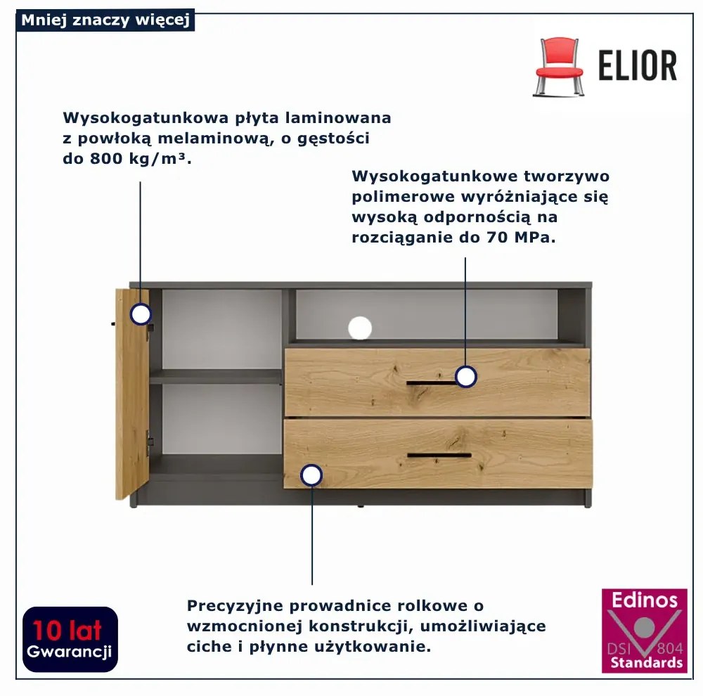 Szafka RTV pod telewizor  E4-H05