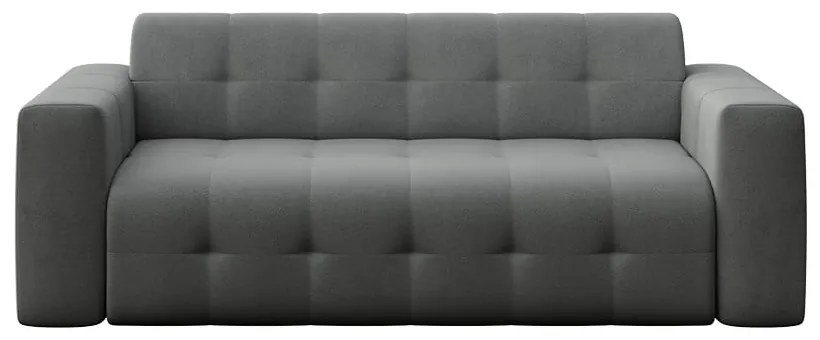 Szara aksamitna sofa 223 cm Tuil – Rodier