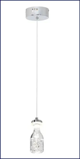 Nowoczesna lampa wisząca w kształcie butelki - 3X N59 W7-G28