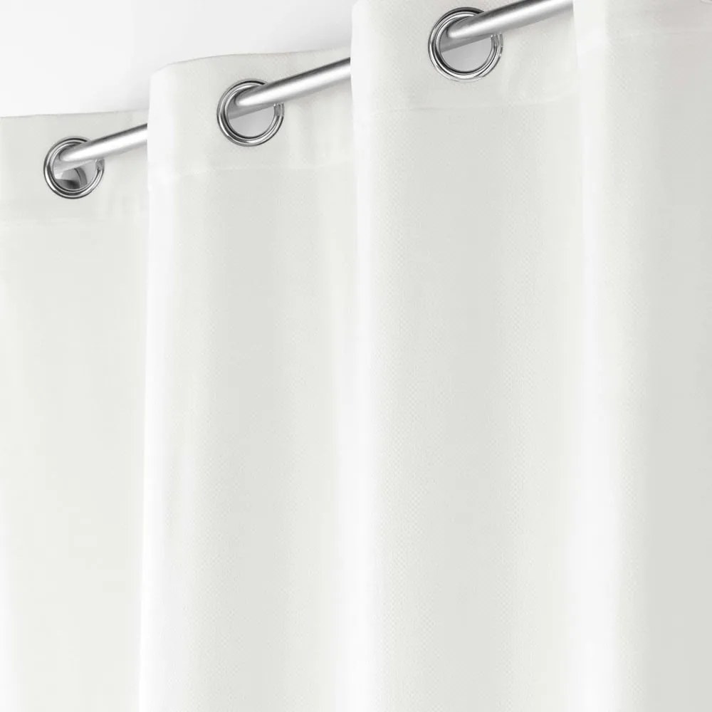 Biała aksamitna zasłona 140x260 cm Velouriane – douceur d'intérieur