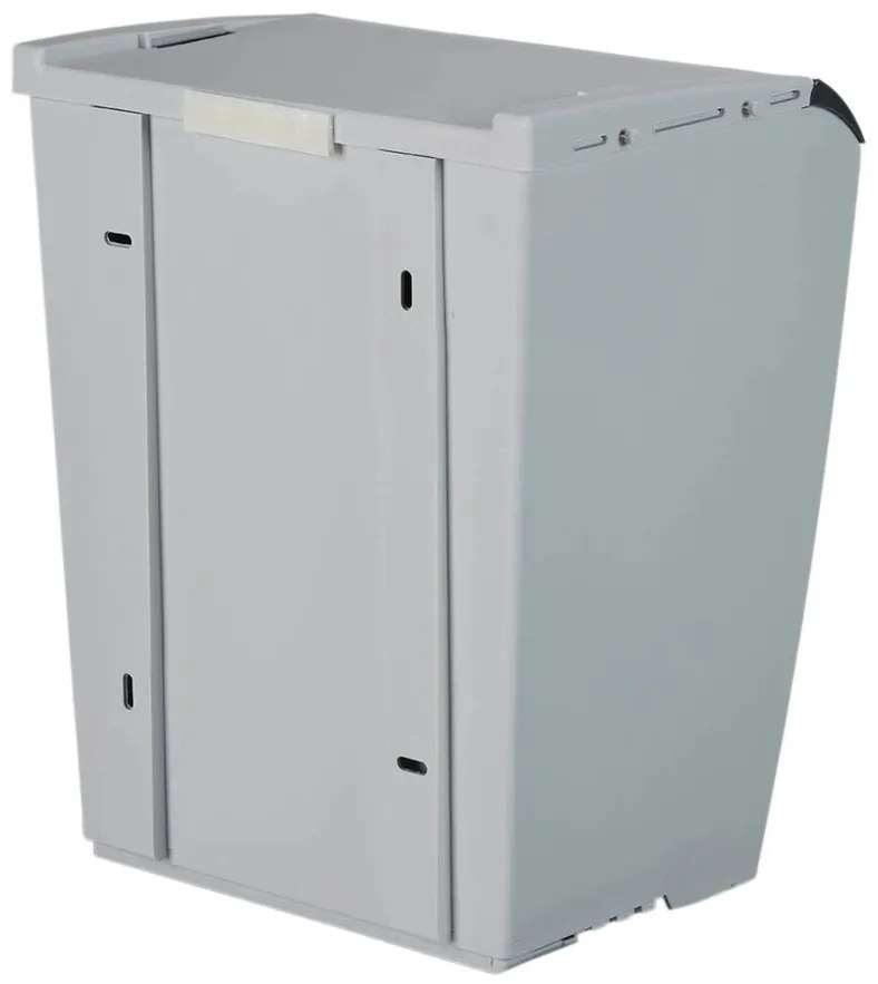 Denox Ekosystem Kosz na odpady segregowane 25 l, szary - mix