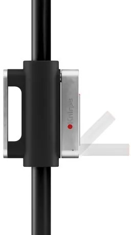 KNIRPS APOLL  BLACK 240 x 240 cm - parasol ogrodowy : Kolor parasola - Jasnoszary