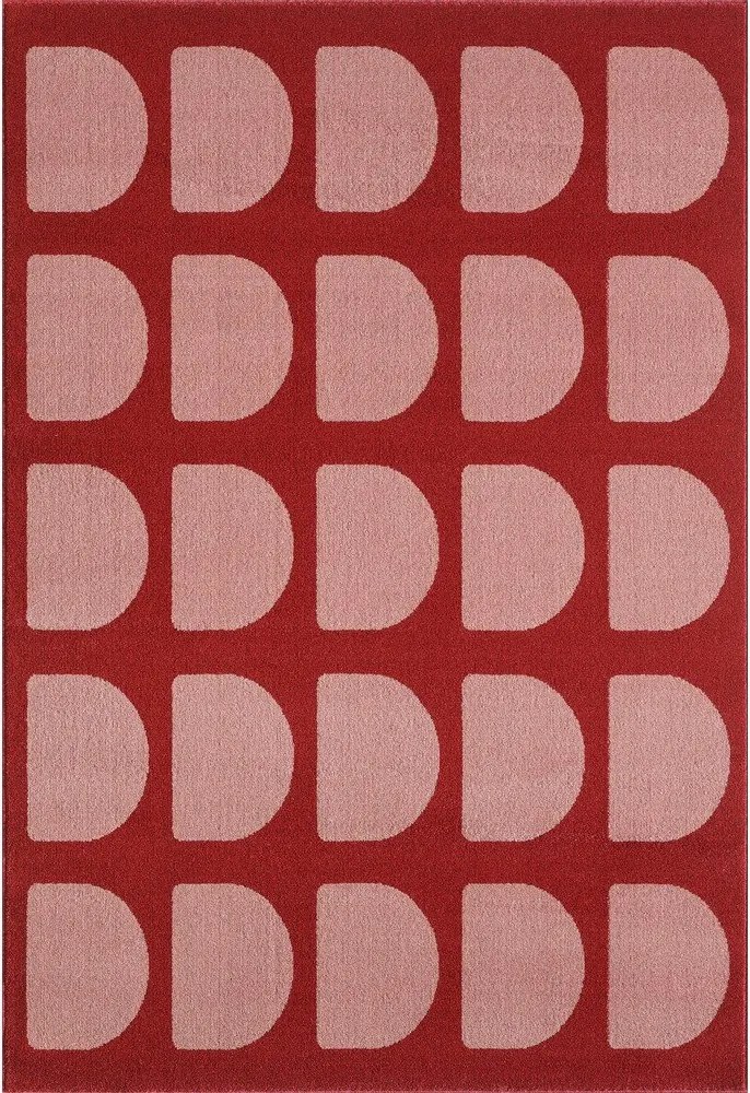 Czerwony/różowy dywan 120x170 cm Pomegranate – ESTE