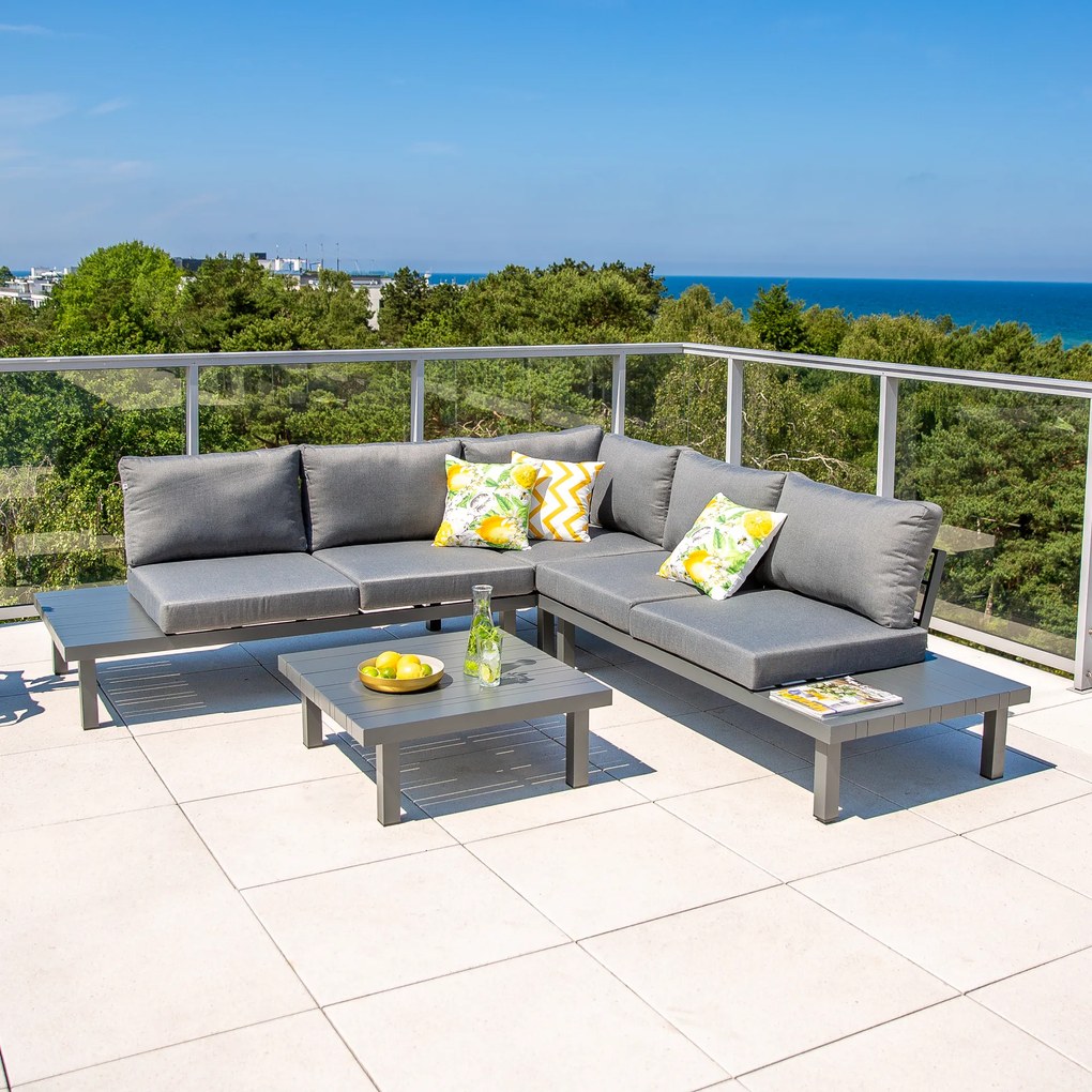 Zestaw mebli ogrodowych Solange antracyt PATIO II GAT