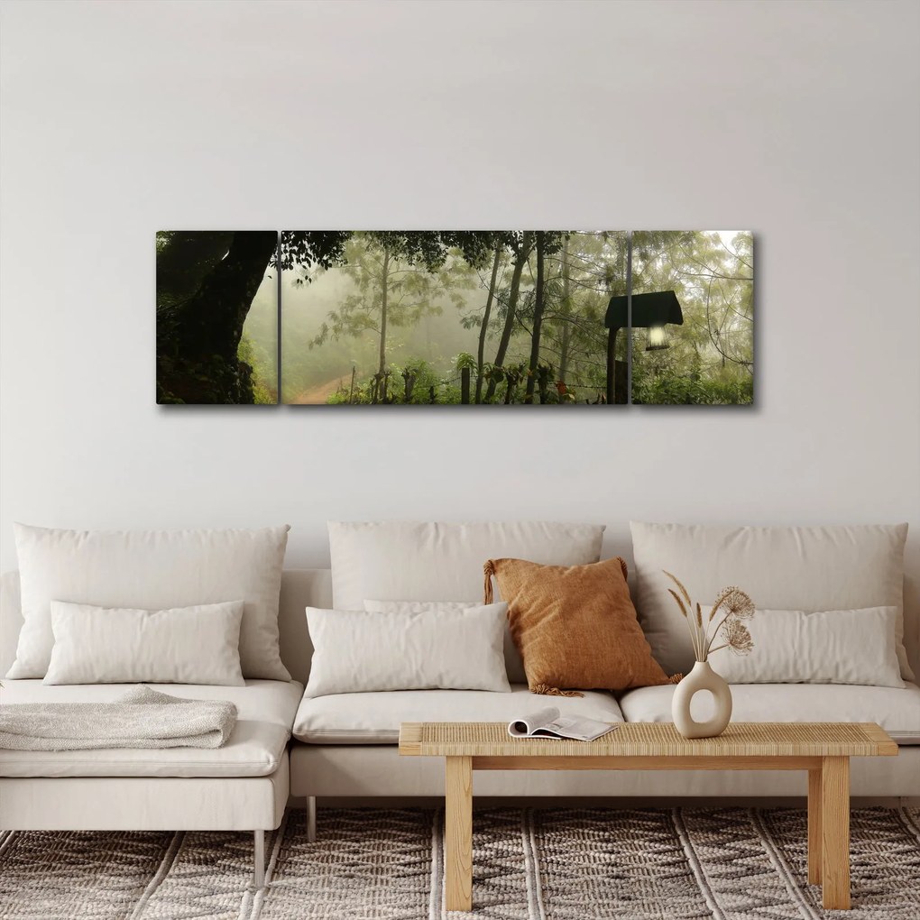 Obraz porannej mgły (170x50 cm)