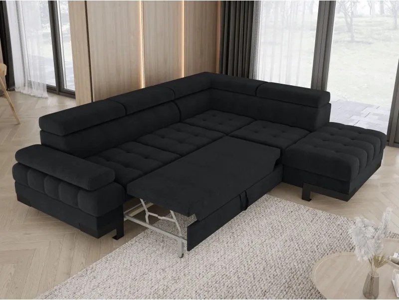 Narożnik SELVA L z funkcją spania i pojemnikiem AUSTIN 21 WERSAL