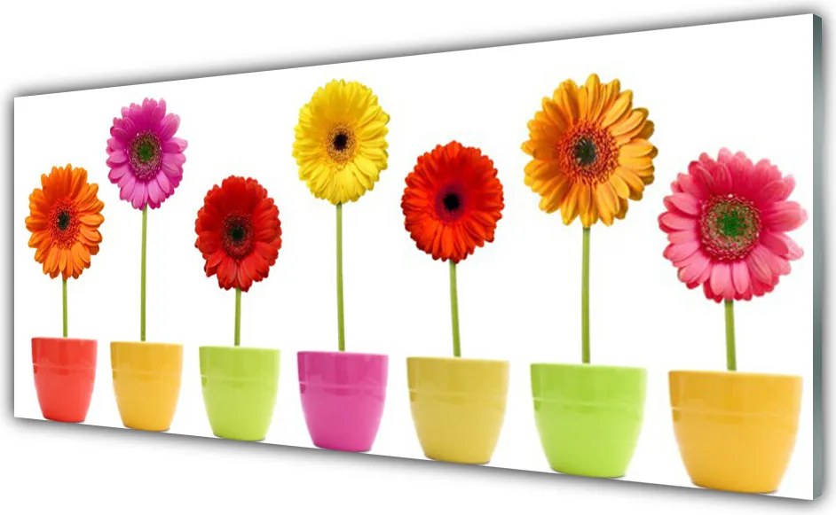 Szkło Dekoracyjne do Kuchni Bukiet Polnych Kwiatów