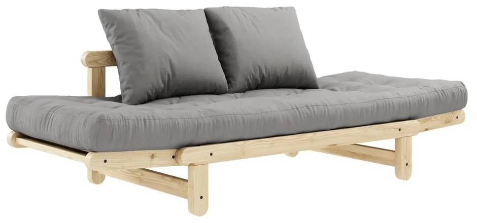 Sofa rozkładana Karup Design Beat Natural Clear/Grey