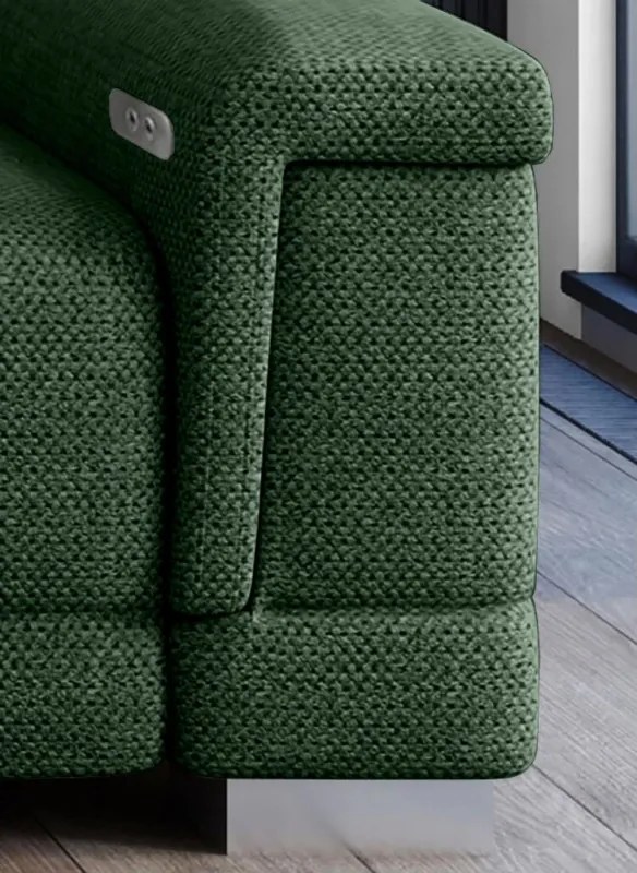 Narożnik CAMPO L z elektryczną regulacją siedziska WERSAL