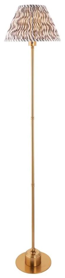 Endon 114785 - LED ściemnialna ładowalna lampa stojąca BURLEY LED/1,5W/5V mosiądz/szary