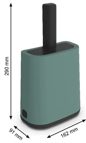 Szufelka ze stojakiem 9x16 cm Biala – Rotho