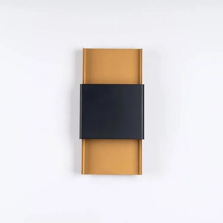 Kinkiet DURLIN złoty/czarny