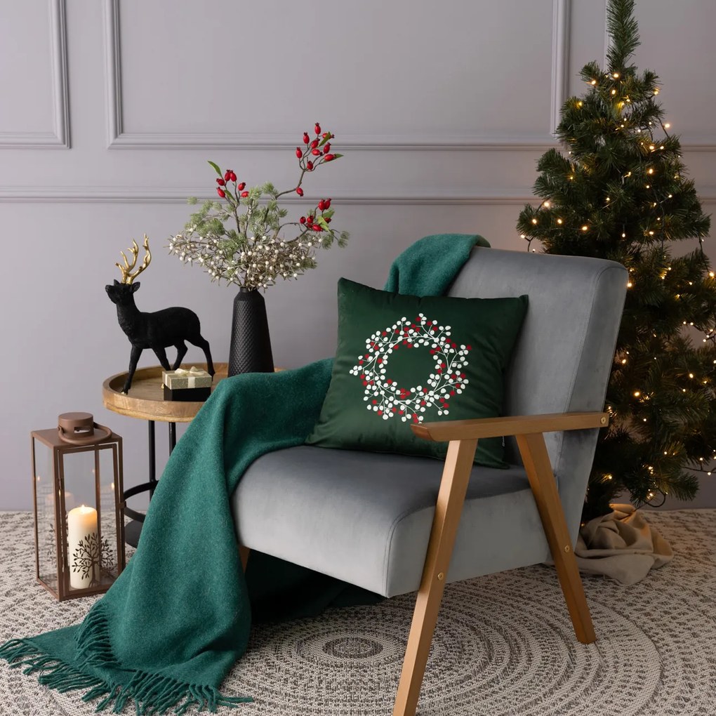 Poszewka na poduszkę Berry Wreath 43x43 cm