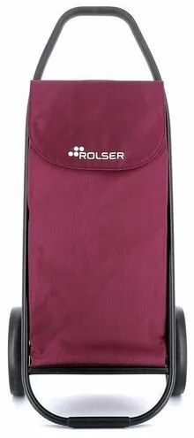 Rolser Torba na kółkach Com MF 8 Black Tube,bordowa