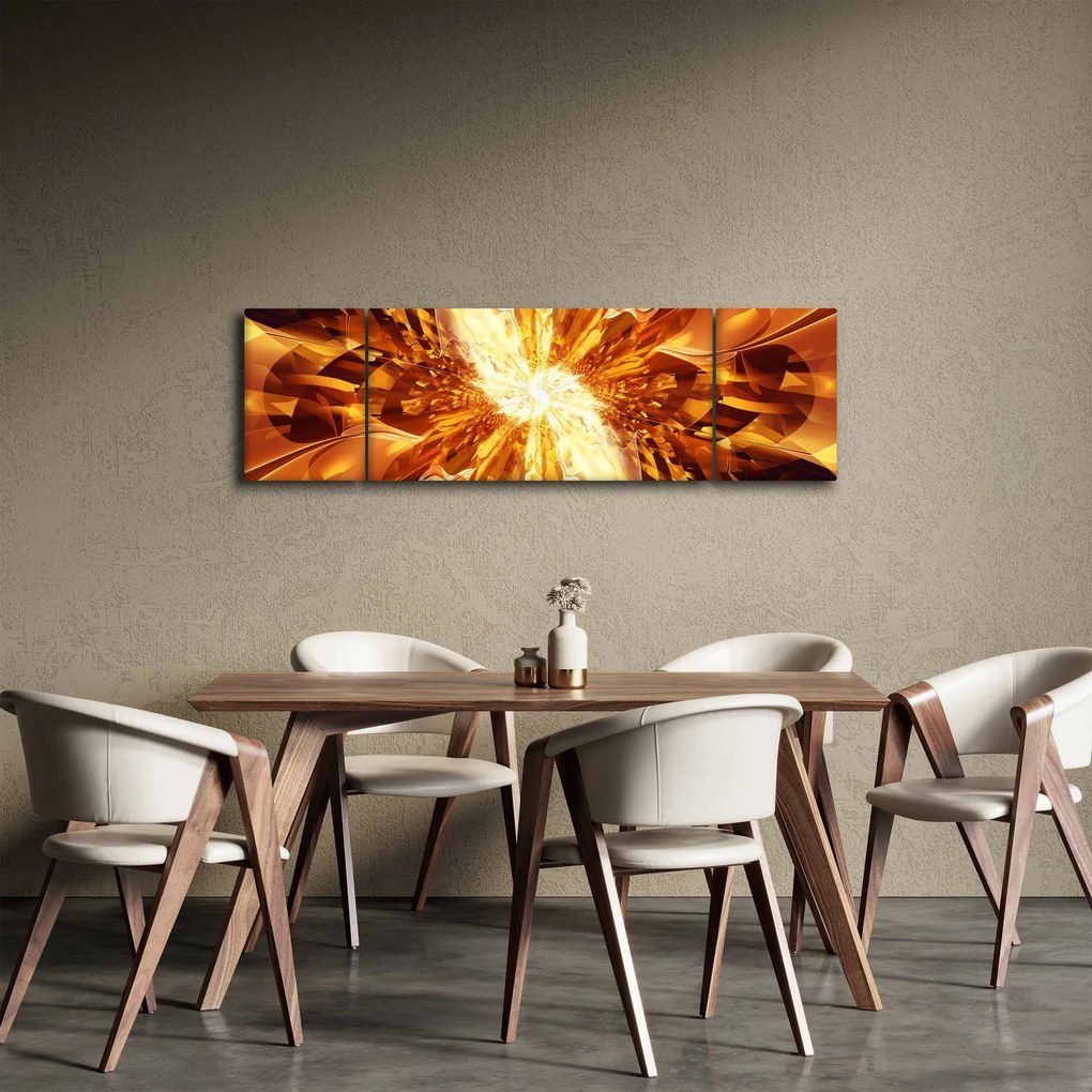 Obraz - Abstrakcja (170x50 cm)