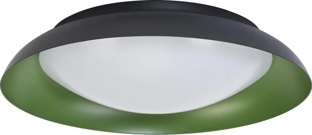 Osram - ściemnialny plafon ORBIS PLATE LED/35W/230V Ø 43 cm zielony/czarny